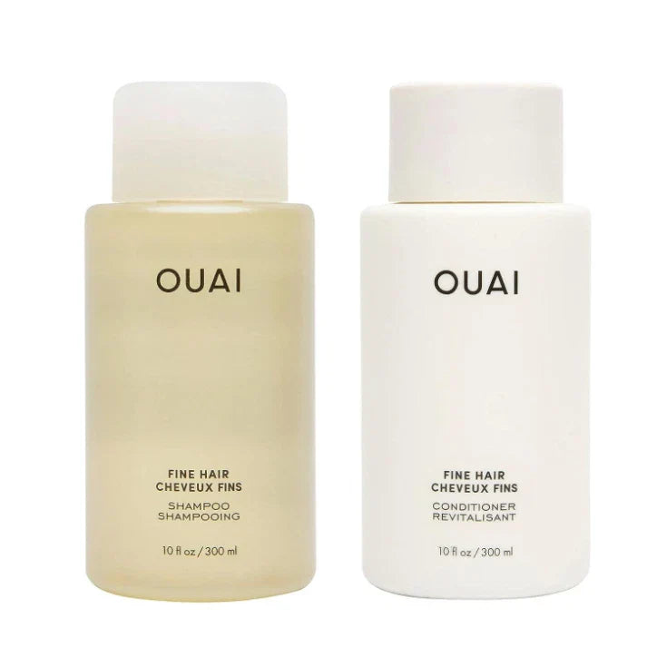 OUAI FINE HAIR SHAMPOO & CONDITIONER SET